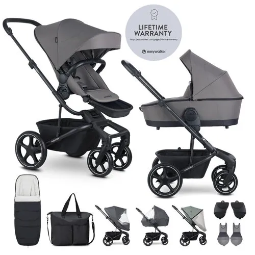 EASYWALKER Kočárek kombinovaný Harvey⁵ Pebble Grey XXL RWS