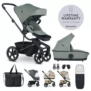 Easywalker Set XXL Harvey⁵ s příslušenstvím - Agave Green