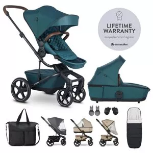 Easywalker Set XXL Harvey⁵ Premium s příslušenstvím - Jade Green