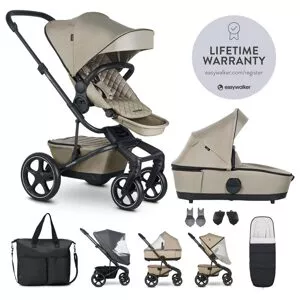 Easywalker Set XXL Harvey⁵ Premium s příslušenstvím - Pearl Taupe